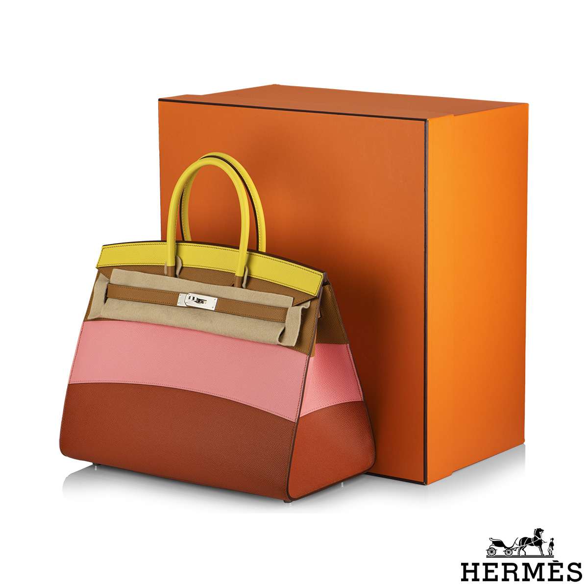 HERMES BIRKIN RAINBOW BAG NEW UNWORN WITH RECEIPTS